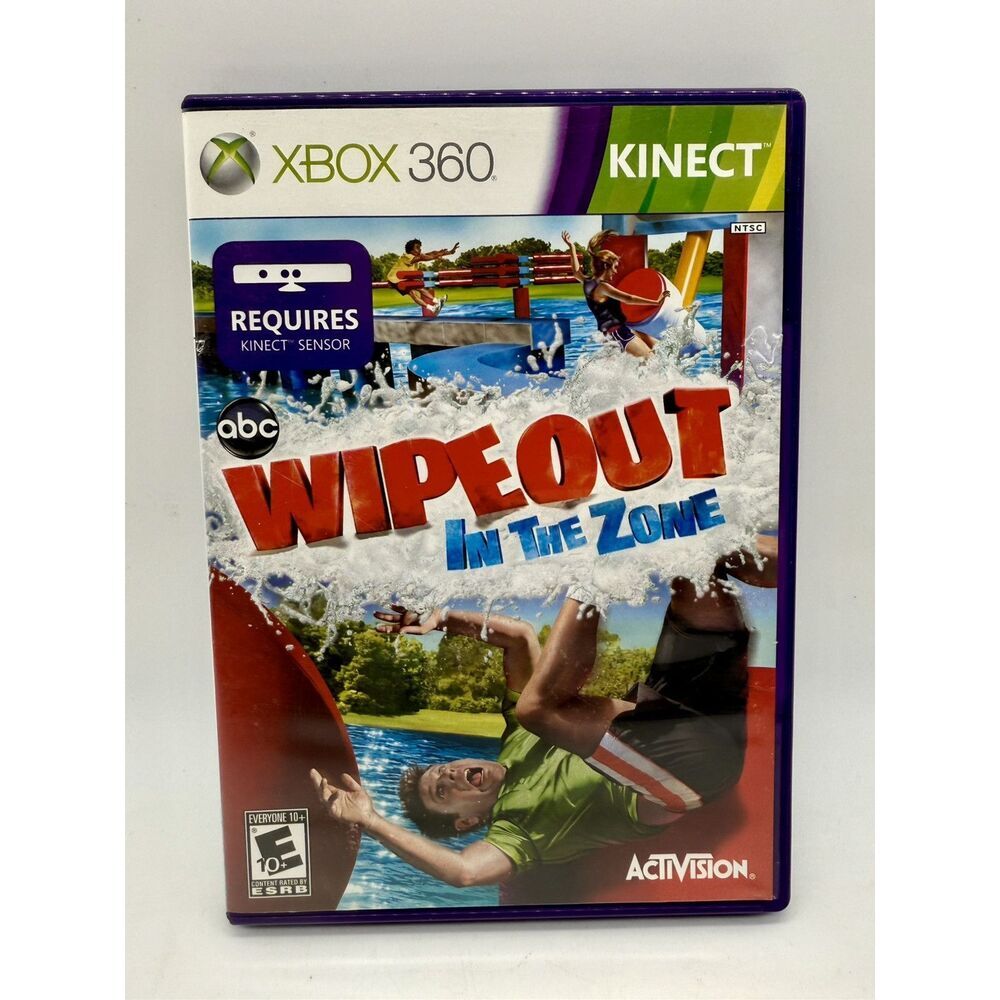 wipeout: In the Zone (Microsoft Xbox 360) Game Case Manual‎ Tested